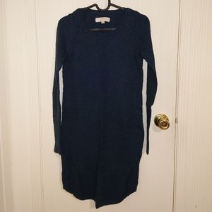 Loft tunic dress, size XS, used, teal